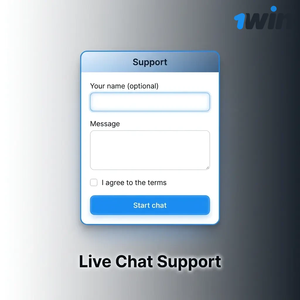 1win live chat support available 24/7 in Hindi and English for instant help with accounts, bonuses, and transactions