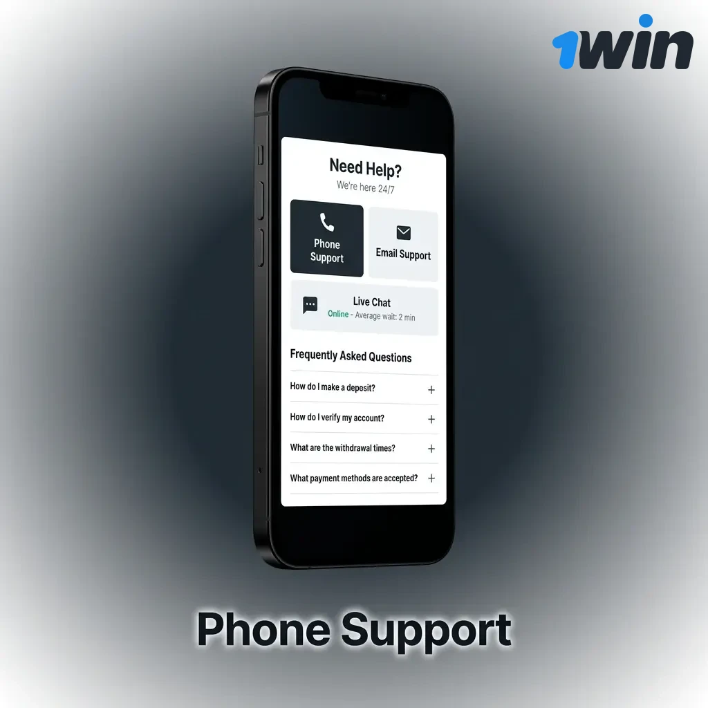 1win phone support helpline for India users available 24/7 to resolve account issues disputes and urgent queries in real time