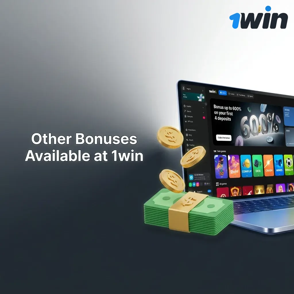 1win reload bonus, cashback, free bets, and casino bonus promotions overview for active players